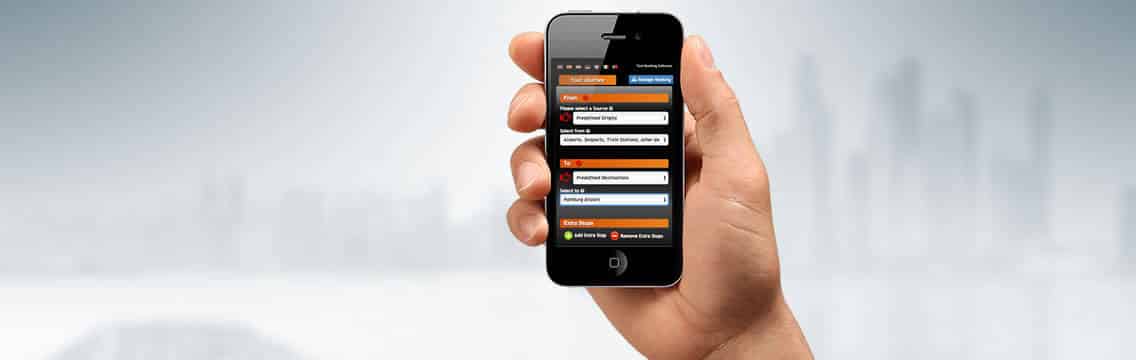 Software de reserva de táxi | Página inicial Taxi Booking Software